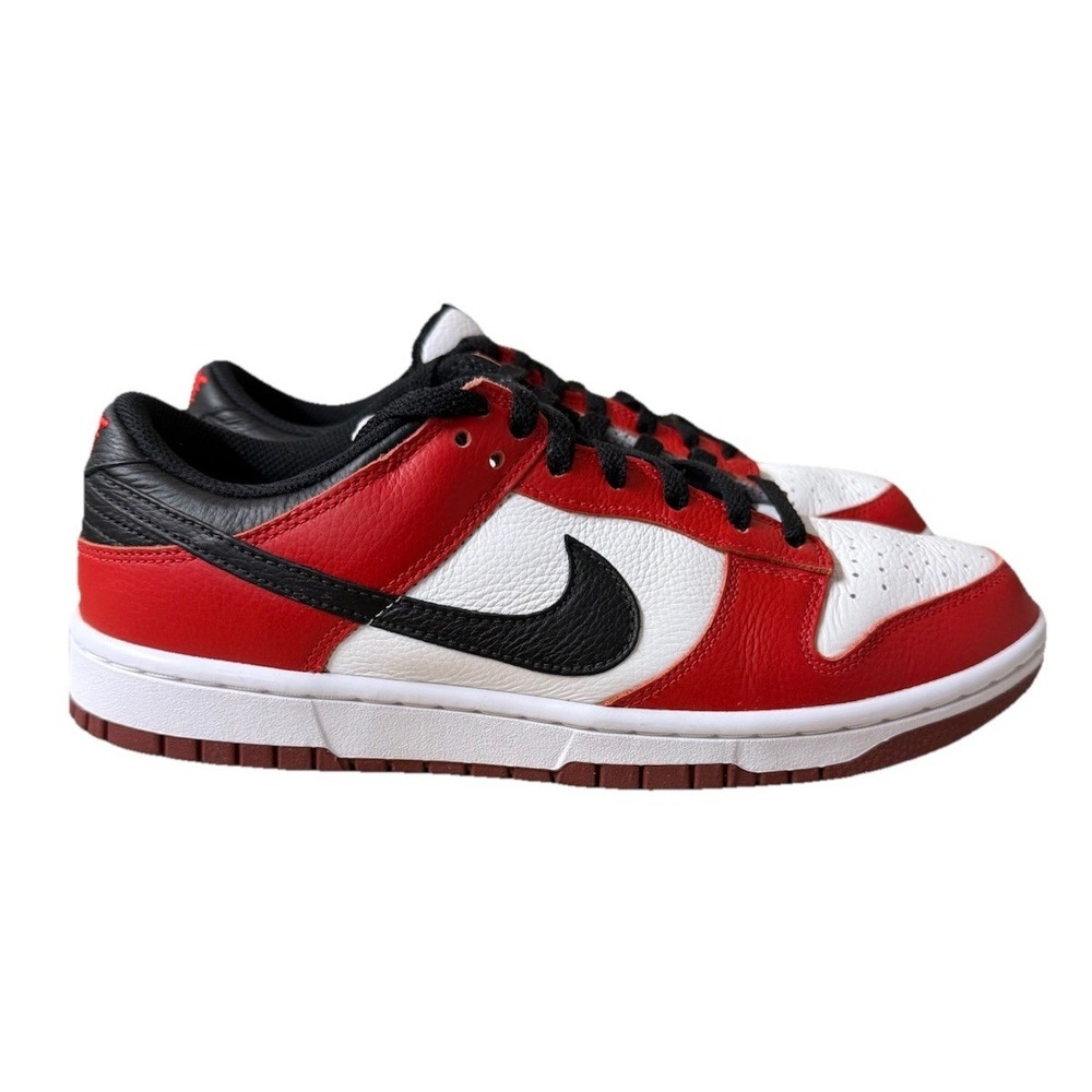 Nike By You Dunk Low Red Black White Chicago | FNO569-900 Men Size 9